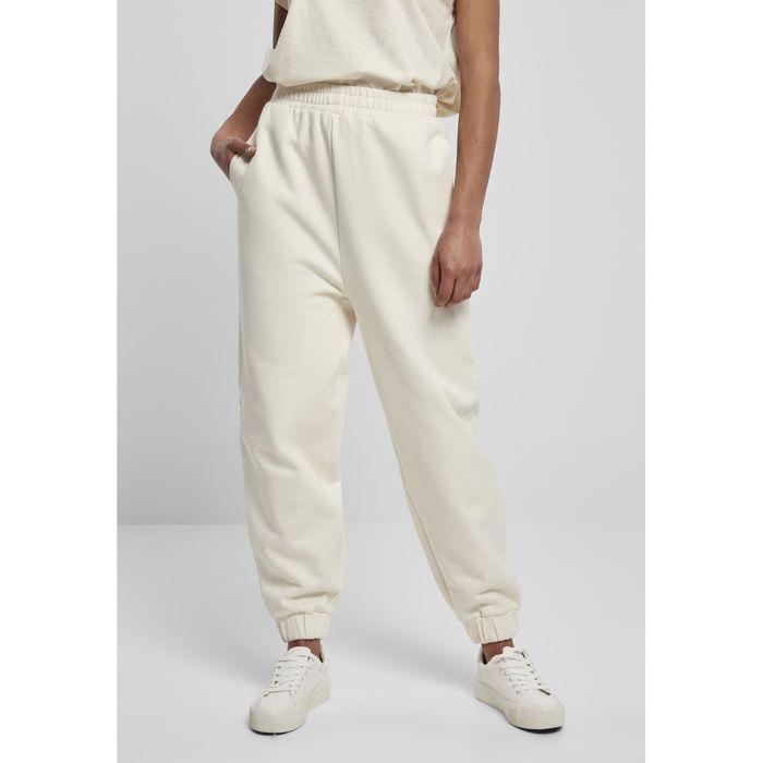 Pantalon Femme - Urban Classics - Taille Haute - Couleur Beige - Coton Biologique - Pantalon Ballon