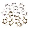 12x15mm Stop Retro Pusty Łącznik Gwiazda do DIY Biżuterii - Dostępny w 2 Kolorach