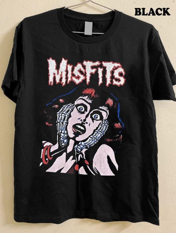 Vtg Misfits rock band unisex classic style t-shirt QT7814 XXXL