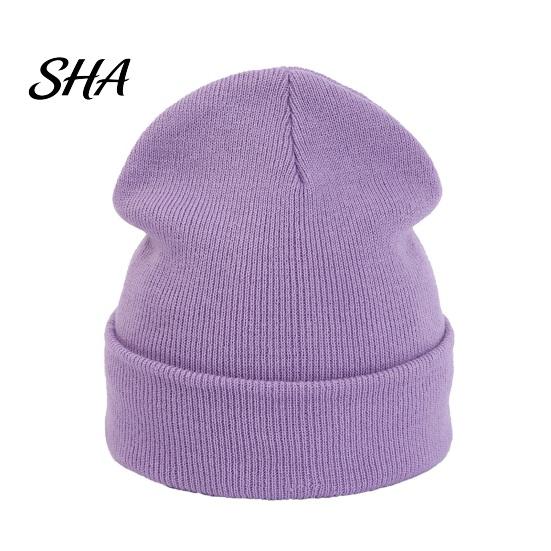 Daily Commuter Warm Gear Unisex Solid Color Knit Beanies, Classic Slouchy Skull Cap for Winter, Couple Matching Beanies Casual Headwear Men