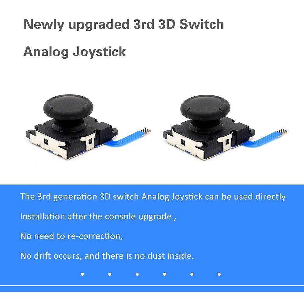 High Precision 3D Analog Thumb Stick Controller Repair Tool for Nintendo Switch/Switch Lite Joycon