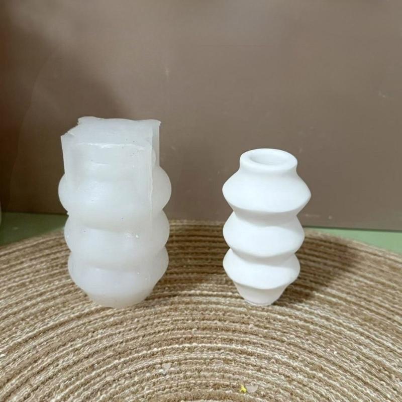 Flexible Silikon-Vasenform Kinder Bastelwerkzeug Mehrzweck Mini Blumengesteck Kunstbedarf Form