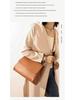 2022 Spring/Summer Women's Genuine Leather Large Capacity Shoulder Crossbody Tote