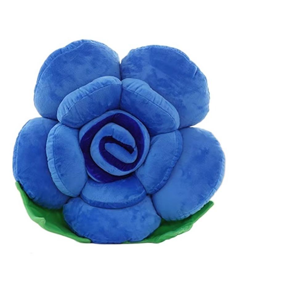 Simulated Rose Shaped Pillow Large Car Interior Cushion New Sofa  Flower Cushion  Home Decor