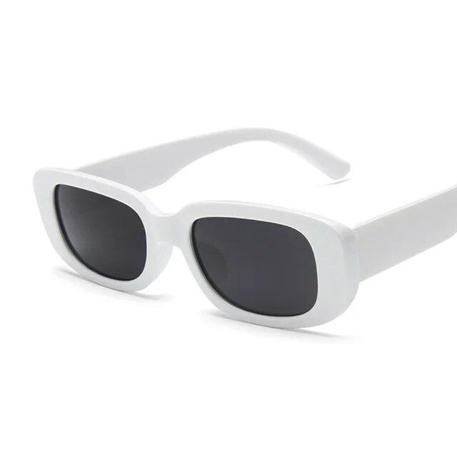Kadın moda güneş gözlüğü Vintage marka tasarımcısı kare UV400 sürüş güneş gözlüğü kadınlar için Shades kadın gözlük