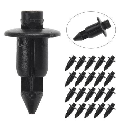 Einfach zu verwendende 6 mm Kunststoff-Nietklammern für/für Suzuki-Verkleidungsverkleidung, 20 Stück