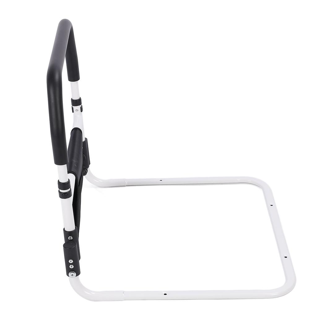 Elderly Bed Rail 180 Degree Folding Ergonomic No Punch Safety Bed Assist Grab Bar for King Queen