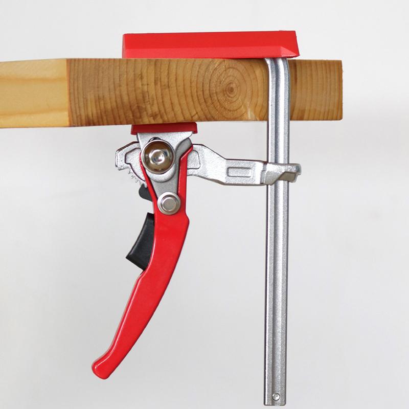 Rychloupínací ráčnová vodicí lišta Svorka Tesařská F svorka Těžká lištová svorka S protiskluzovou podložkou Pro Mft stůl a vodicí lištu