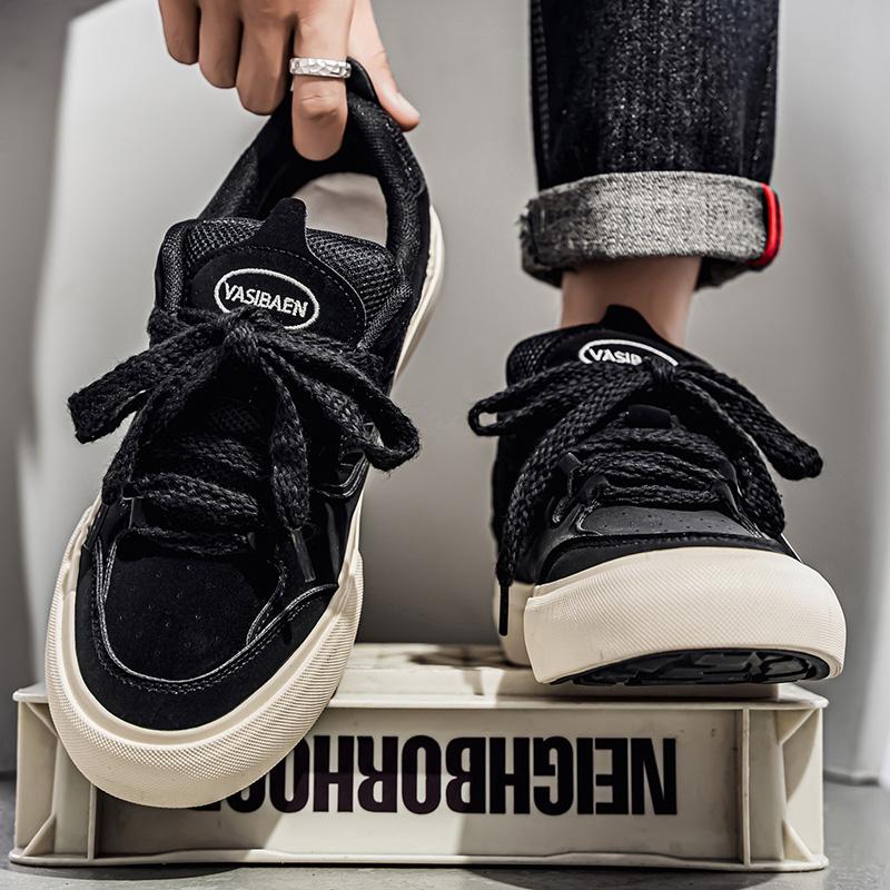 Men's Casual Canvas Shoes: Essential New Arrivals for Everyday Wear Rubber Sole for Comfortable Outdoor Slip Resistance