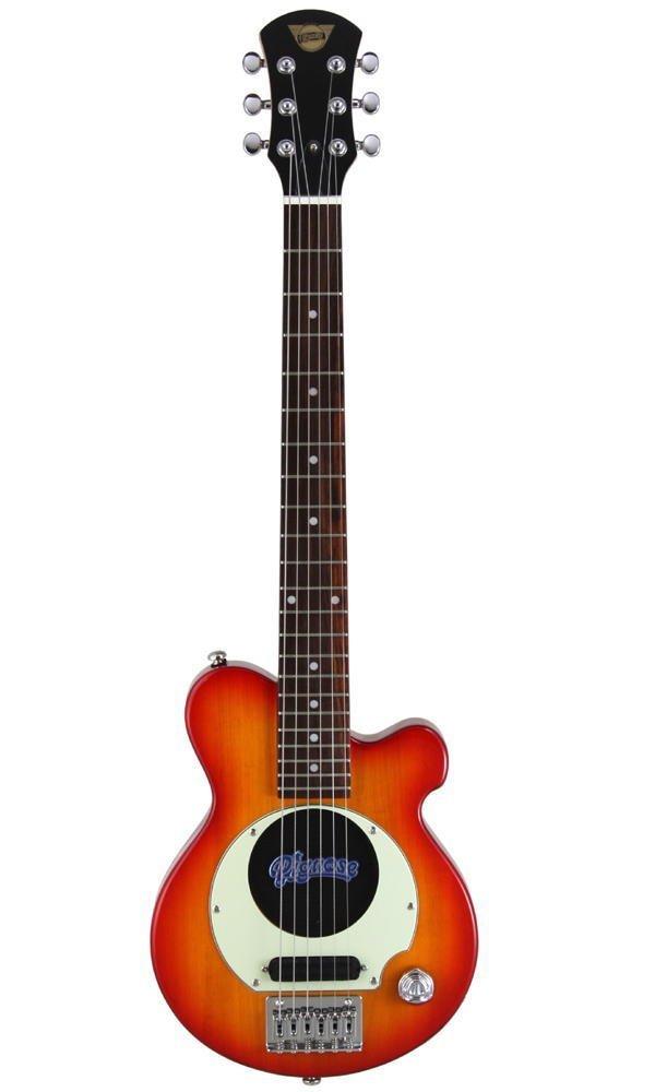 Pignose CS Electric Cherry Soft Case Included PGG-200 Guitar, Sunburst,
