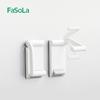2PCS Paper Towel Rack Kitchen Refrigerator Roll Holder Punch-free Wall-mounted Magnetic Absorption Rack Plastic Wrap Hanger
