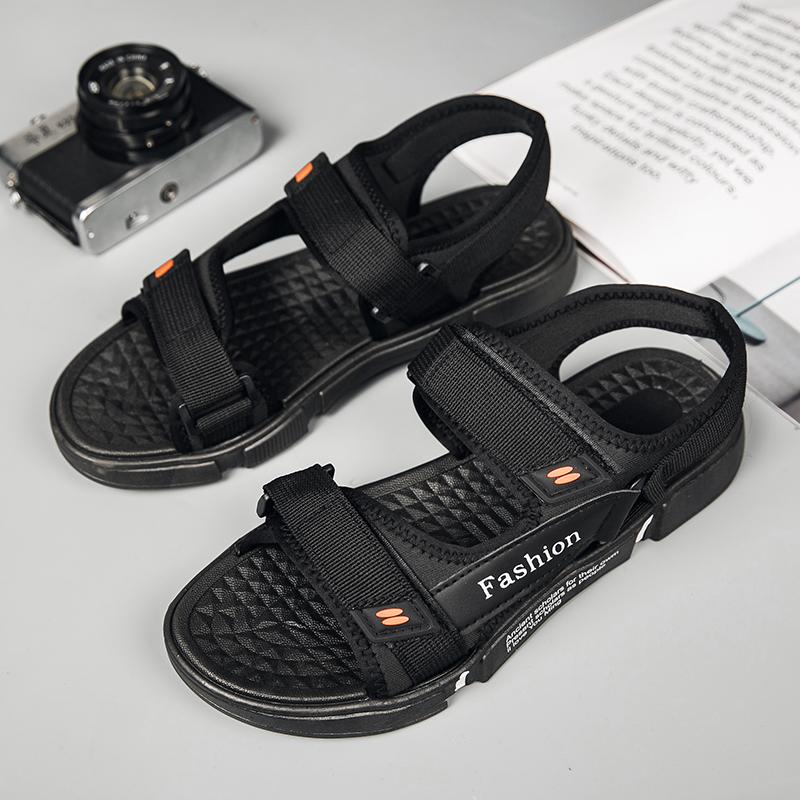 Super nákladově efektivní pánské módní pantofle Silné dno Vodotěsné Protiskluzové sandály Žabky Unisex plážová obuv