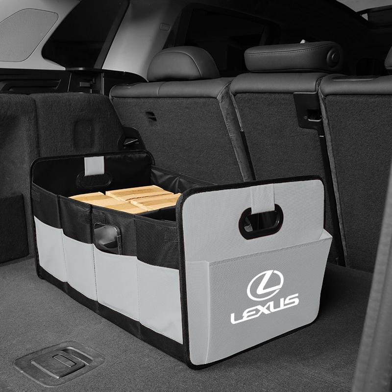 Oxford Cloth Car Trunk Storage Box For Lexus RX330 IS250 Ct200h ES300h RX350 Large Capacity Foldable Organizer Bin Car Supplies