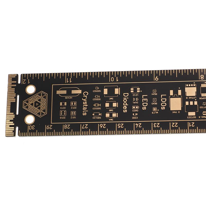 Nvidia Faith Ruler II multifunkční pravítko na desky plošných spojů, kreslicí pravítko, technické pravítko pro desky plošných spojů