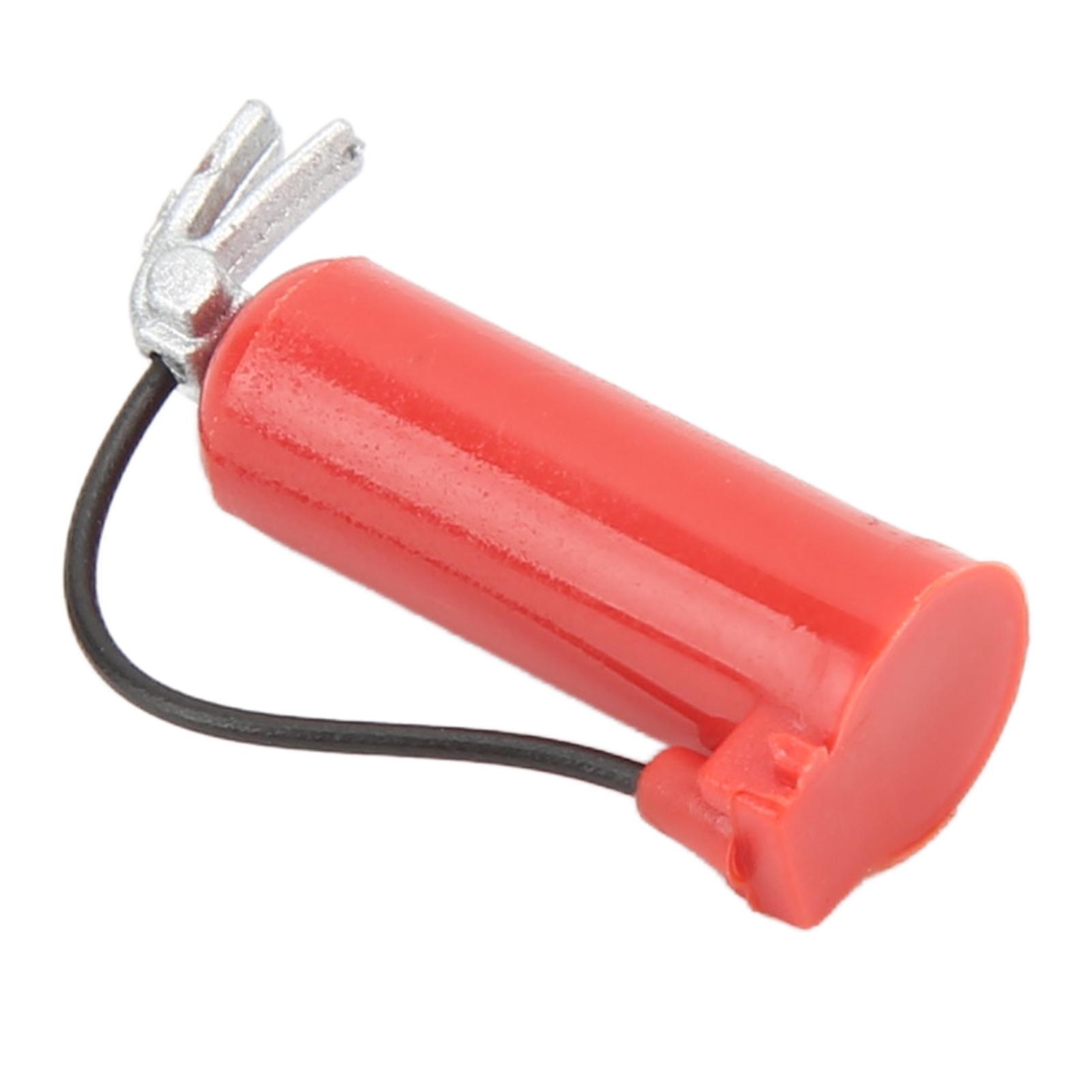 

Радіокерований вогнегасник Реалістичний декоративний пластиковий імітаційний вогнегасник для AXIAL SCX24 1 18 1 24 радіокерованих автомобілів Червоний червоний