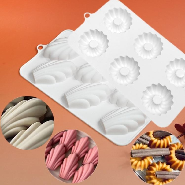 Savarin/Madeleine Silicone Mold Fondant Chocolate Mold DIY Mousse Cake Mold