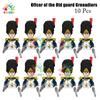 New Kids Toys Napoleonic Wars General Soldier Building Blocks Imperial Navy Mini Action Figures Toys For Kids Birthday Gifts