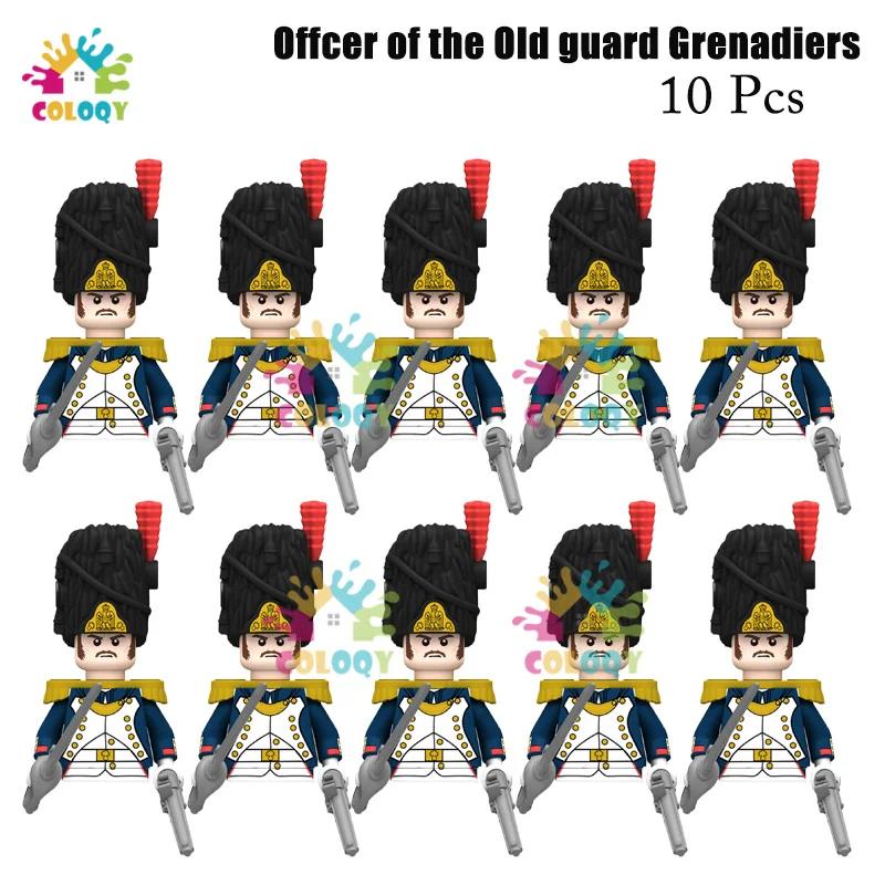 New Kids Toys Napoleonic Wars General Soldier Building Blocks Imperial Navy Mini Action Figures Toys For Kids Birthday Gifts
