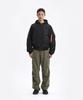 Alpha Industries Ma-1 Hooded Oxford Flight Jacket Black