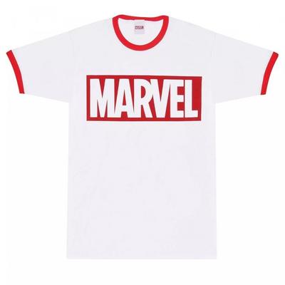 Marvel Comics Unisex täiskasvanute logoga T-särk