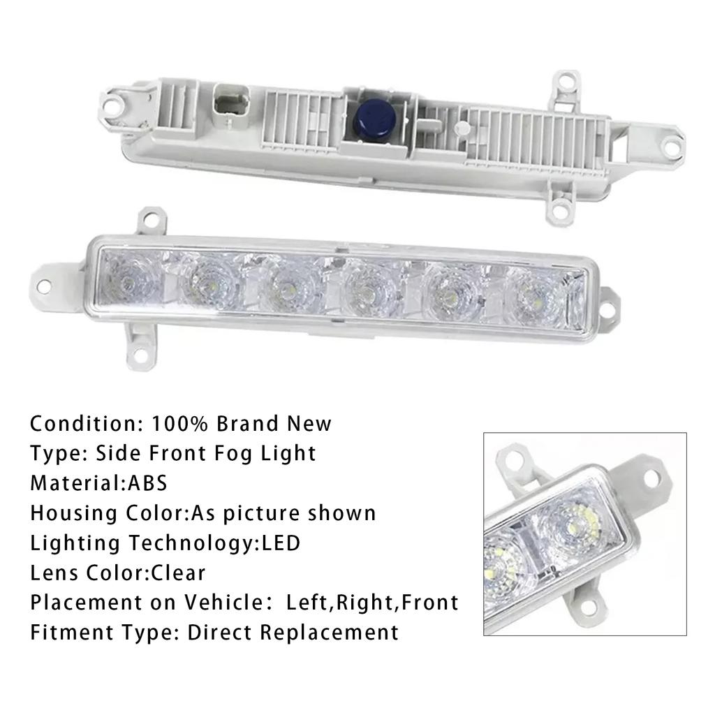 Pár LED světel pro denní svícení a mlhových světel pro Citroen C3 Berlingo Peugeot 9802795580