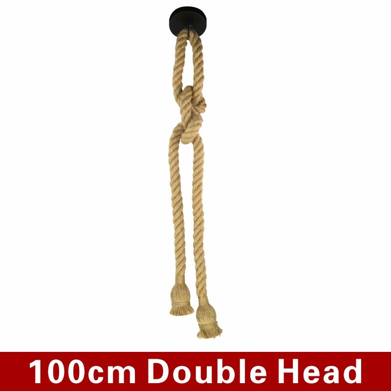 E27 Retro Pendelleuchten Hanfseil Pendelleuchte AC85-265V 110V 220V Industrielampe Vintage Dekor Hängend