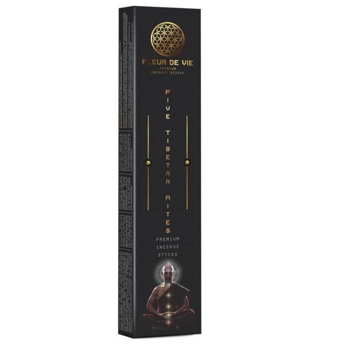 Encens - Fleur De Vie - 5 Rites Tibétains - 15g - Mixte - Adulte