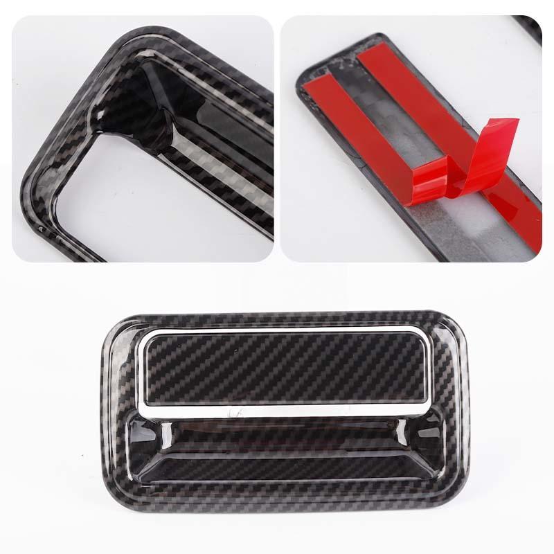  Tailgate Handle Shell Decoration Stickers For Suzuki Jimny 2012-2017 Car Interior Accessories