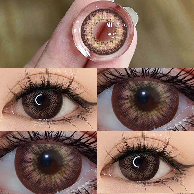 Fargede kontaktlinser JeweLens 2stk Roma-serien