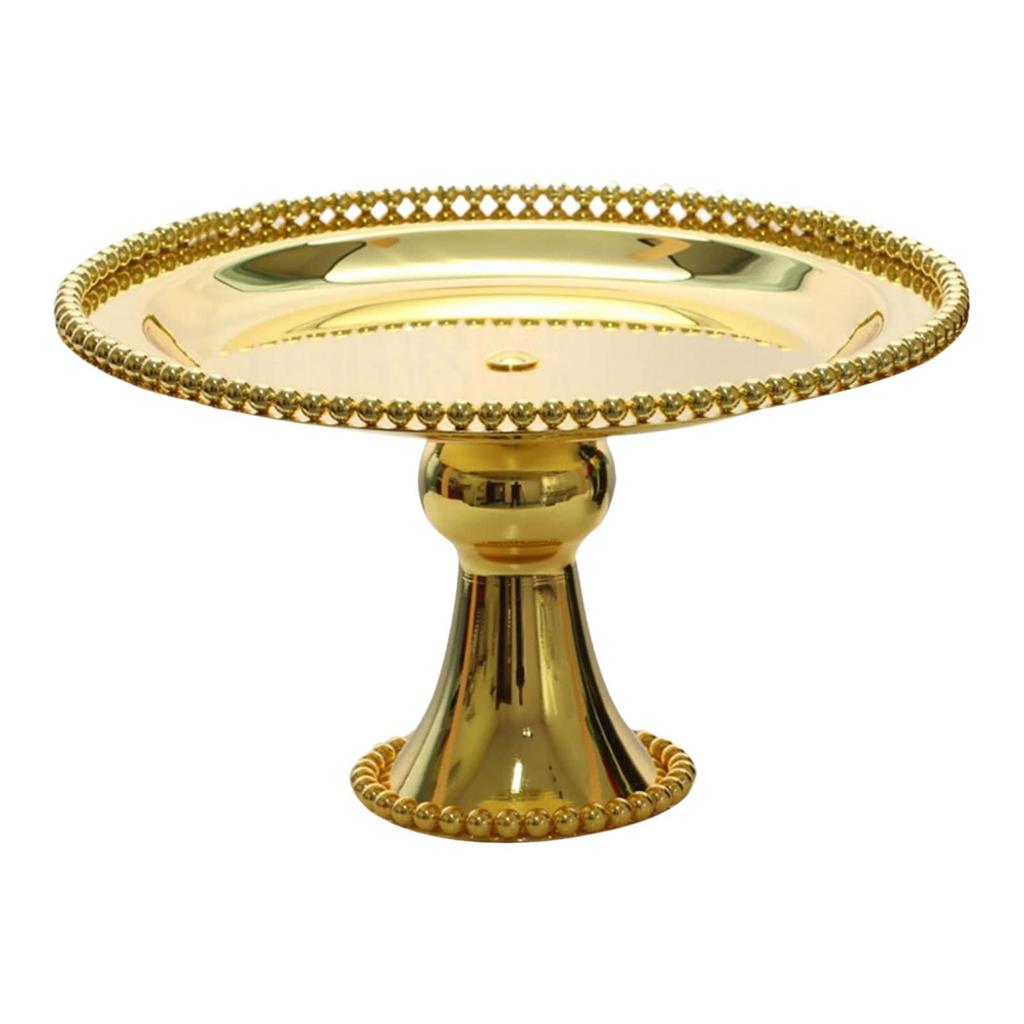 Iron Cake Stand Cookie Tray Pastries Holder Dessert Stand Dessert Plate Display Stand Candy Dish Plate for Parties Christmas