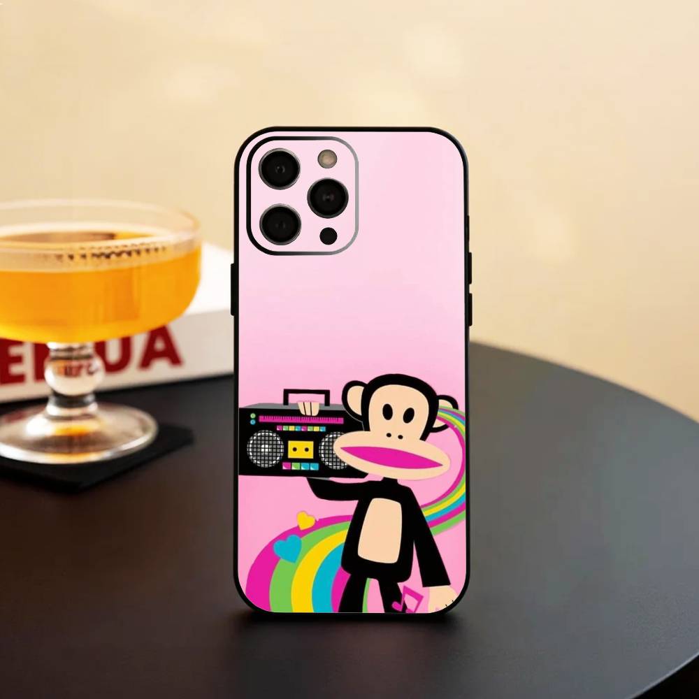 C-Cool P-Paul F-Frank Phone Case Silicone Soft For IPhone 17 16 15 14 13 12 11 X XR Plus Pro Max Plus