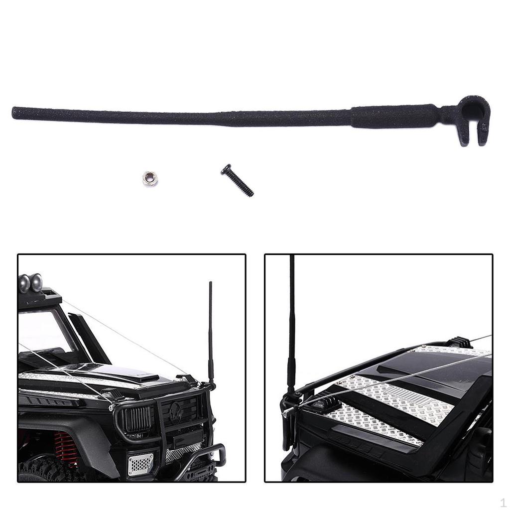 1/12 Crawler Car Metal Decoration Plate Steel Cable Pedal Roof Light 86 MN86S Upgrades Parts