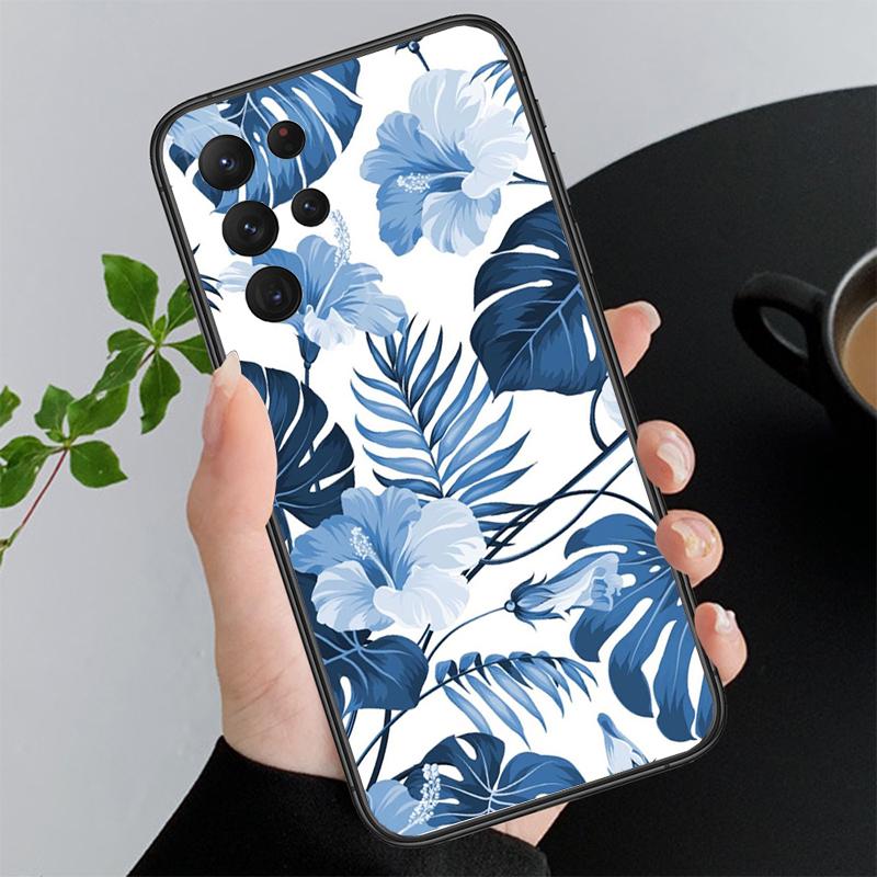 Palm Tree Leaves Phone Case For Samsung A52S A21S A33 A23 A13 A14 A32 A52 A53 A54 A51 A71 M51