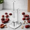 Labor-Saving Stainless Steel Red Dates Corer Press Type Cherry Pitter Olive Core Remover  Plum