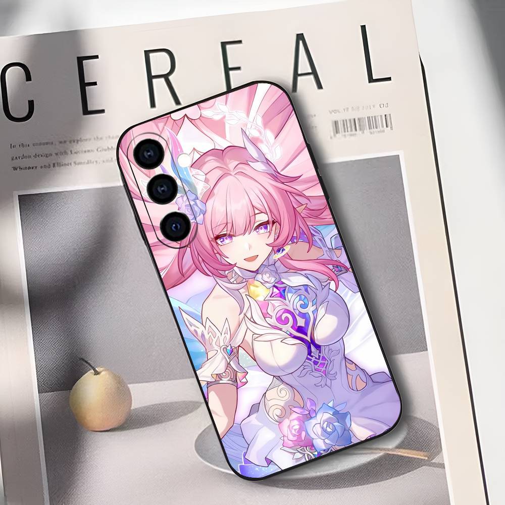 

Чехол для телефона C-Cyrene H-Honkai Star Rail для Samsung Galaxy A73,A72,A71,A70,A53,A52,A51, Мягкий силиконовый черный чехол Samsung a72