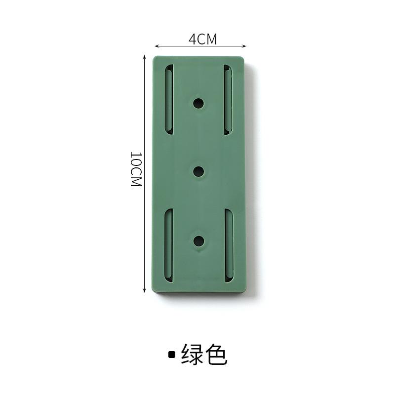 

Plug Fixer Wall Sticker Wall Hanging Storage Non-Marking Power Strip Non-Punching Plug-In Board Socket Hanging Wall Paste Type