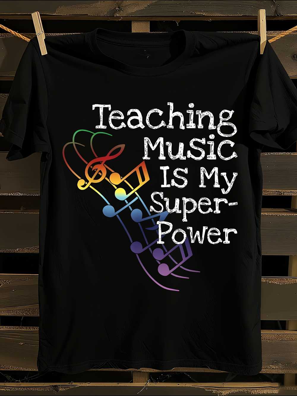 Music Teacher T-Shirt L