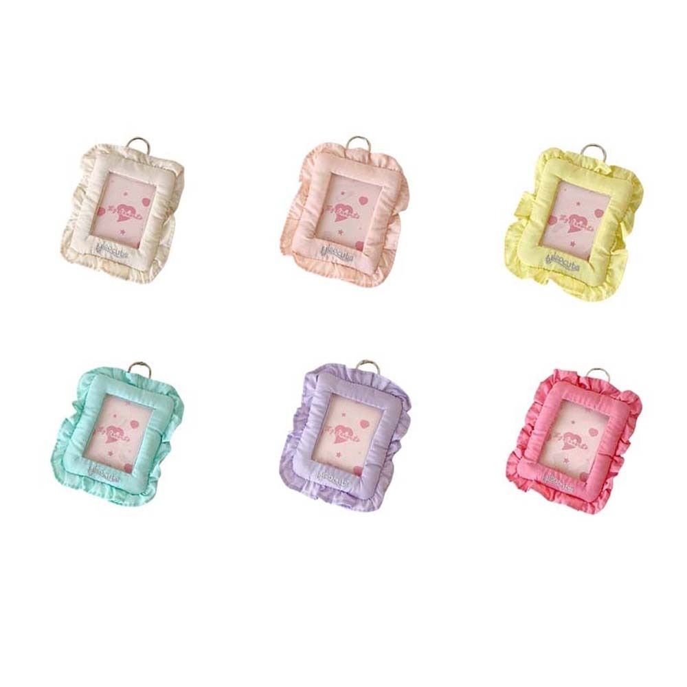 With Keychain Photo Photocard Frame Decoration Idol Card Display Protector  Student Friends