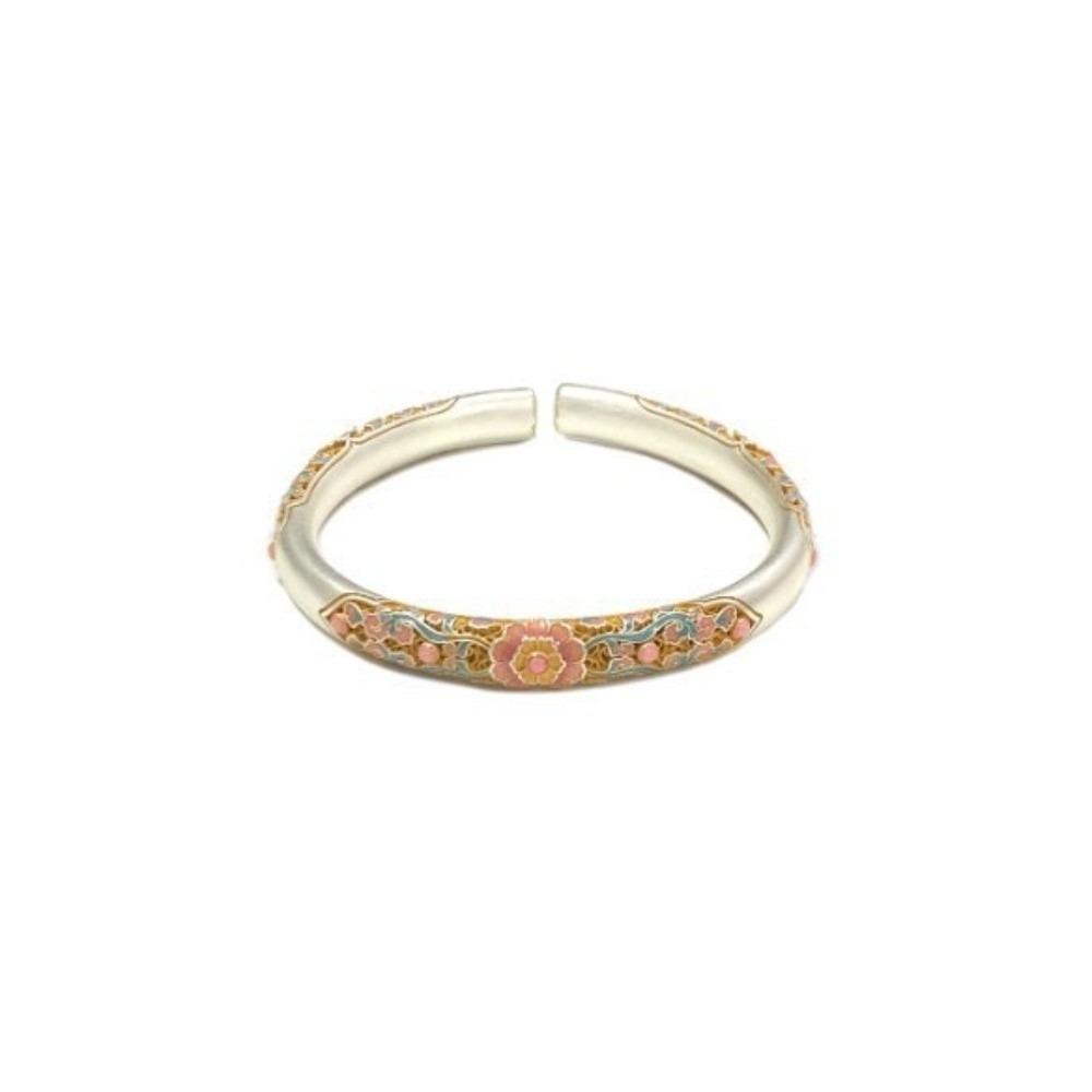 Classic Women's Ring Traditional Chinese Cloisonne Bracelet Handicraft Enamel Bracelet  Accessories