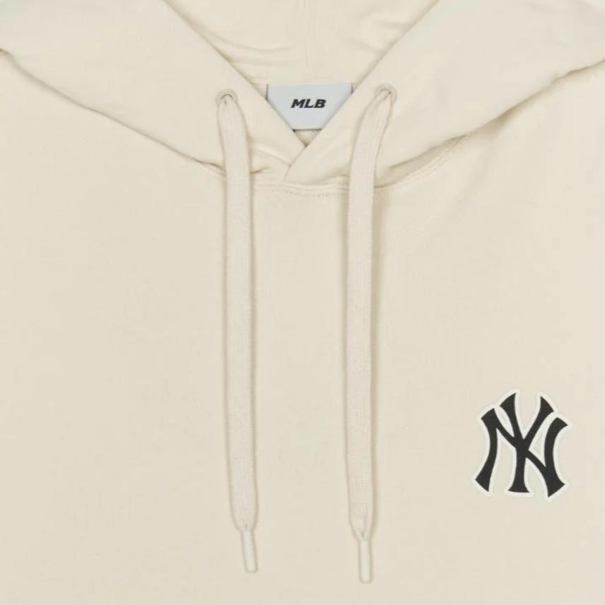 New MLB New York Yankees Sweatshirt Unisex Cream 3AHDV0244-50CRD