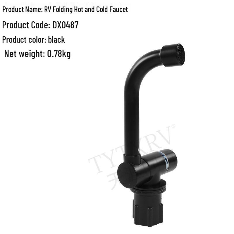 Folding RV Stainless Steel Sink with Lid for Kitchen and Vegetable Washing