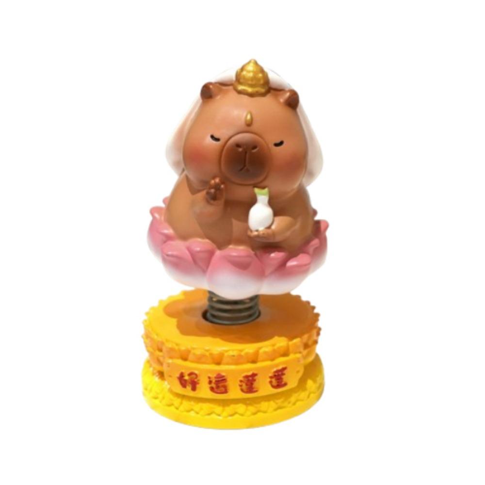 

Креативные настольные украшения в виде капибары, милые мультяшные животные, настольные украшения, декор салона автомобиля Style 1