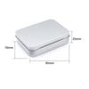 1Pcs Tin-Plated Slide Cover Storage Box Mini Metal Box Wedding Jewelry Pill Cases Portable Boxes Container Cosmetic Organizer