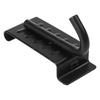 Robust Wall Mounted Organizer with Adjustable Hooks for Tool Storage