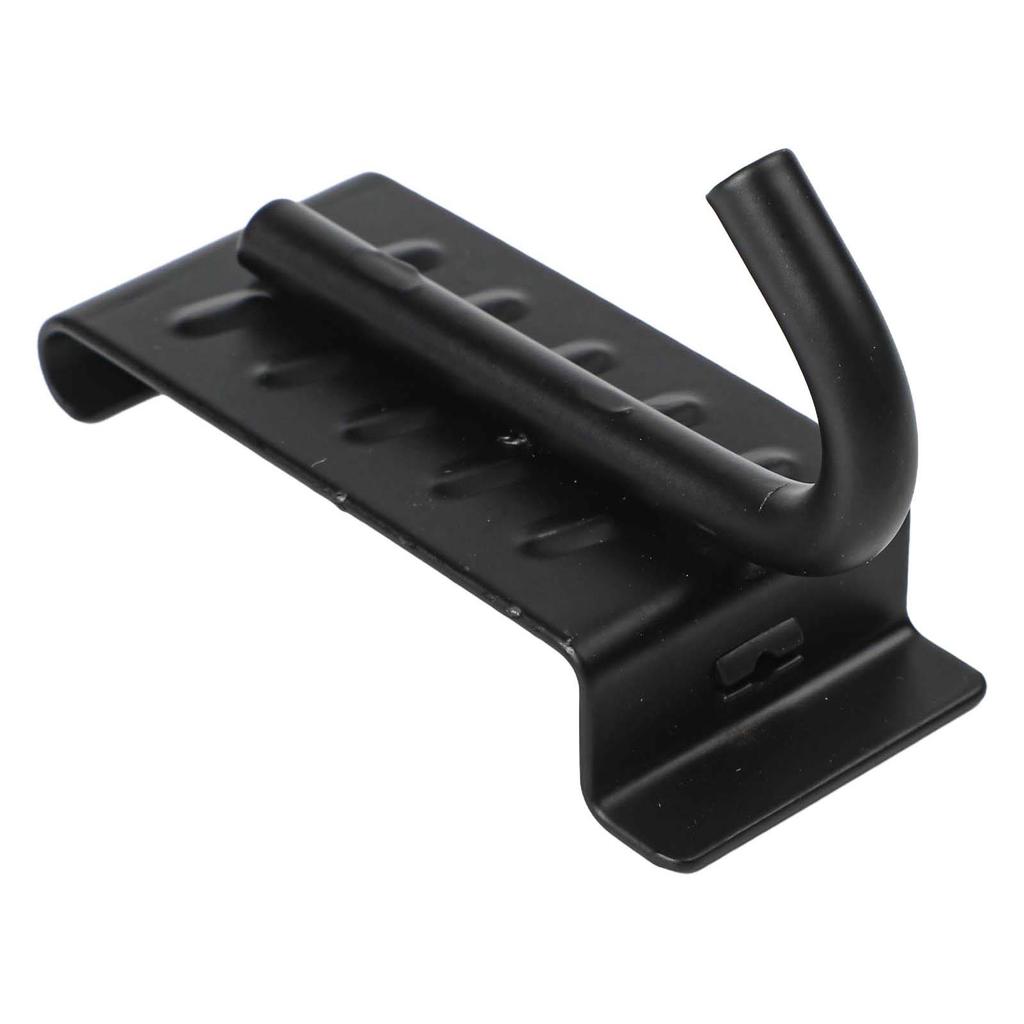 Robust Wall Mounted Organizer with Adjustable Hooks for Tool Storage