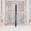 93.98 Cm Walking Stick Dark and Silver Elegant and Solid Cane Gift for Grandfather, Father Gift Idea