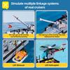 2025 PCS Building Block Warship Battleship Kits City Helicopter Military Ship Bricks Kit Educational Toy for Kid Christmas Gift