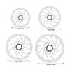 Mountain Bike Center Lock Rotor Hydraulic Centerlock Disc Brake Rotor 140mm 160mm 180mm 203mm Bicycles Centerlock Rotor