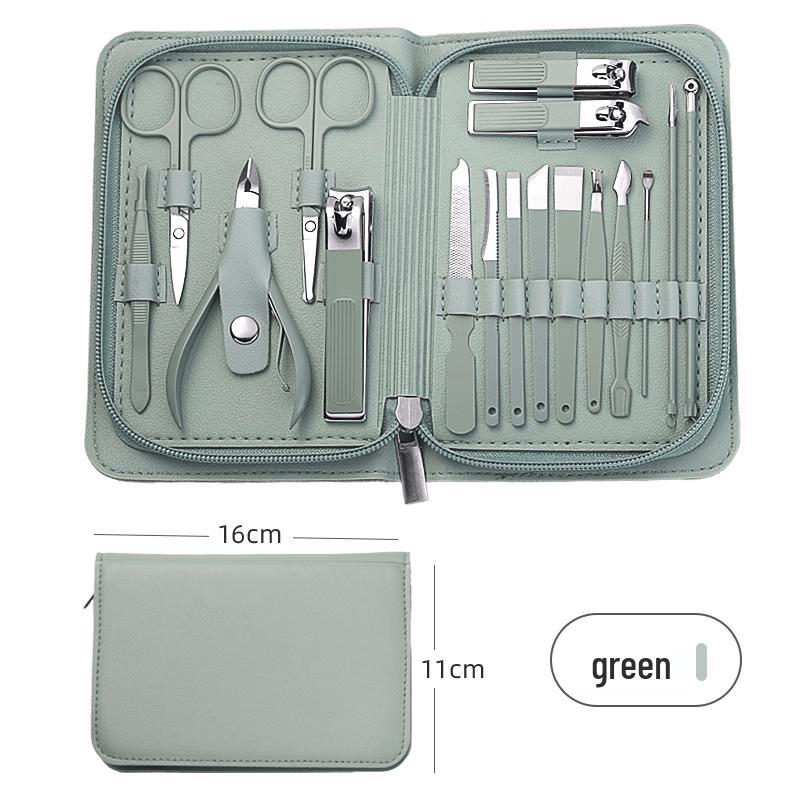LIEI2026 Portable Manicure Pedicure & Ear Pick Set