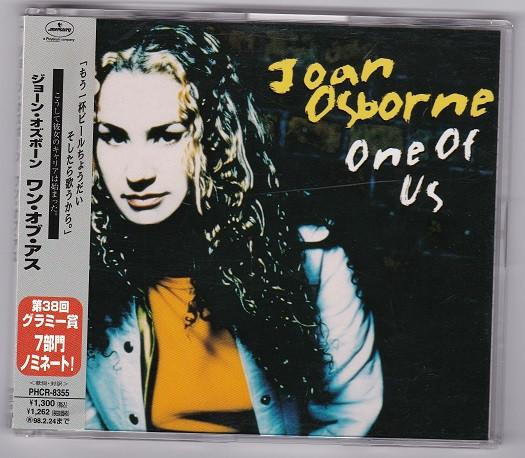 

CD JOAN OSBORNE - One Of Us PHCR8355PROMO Blue Gorilla, M 1996 Japan ObiRock Used